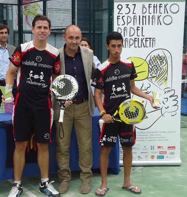 paquito cepero Ale Ruiz y Mati Marina, Campeones de España sub-23