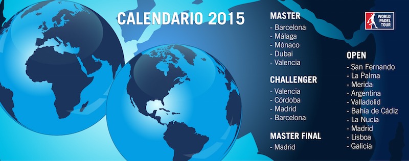 Calendario world padel tour 2015