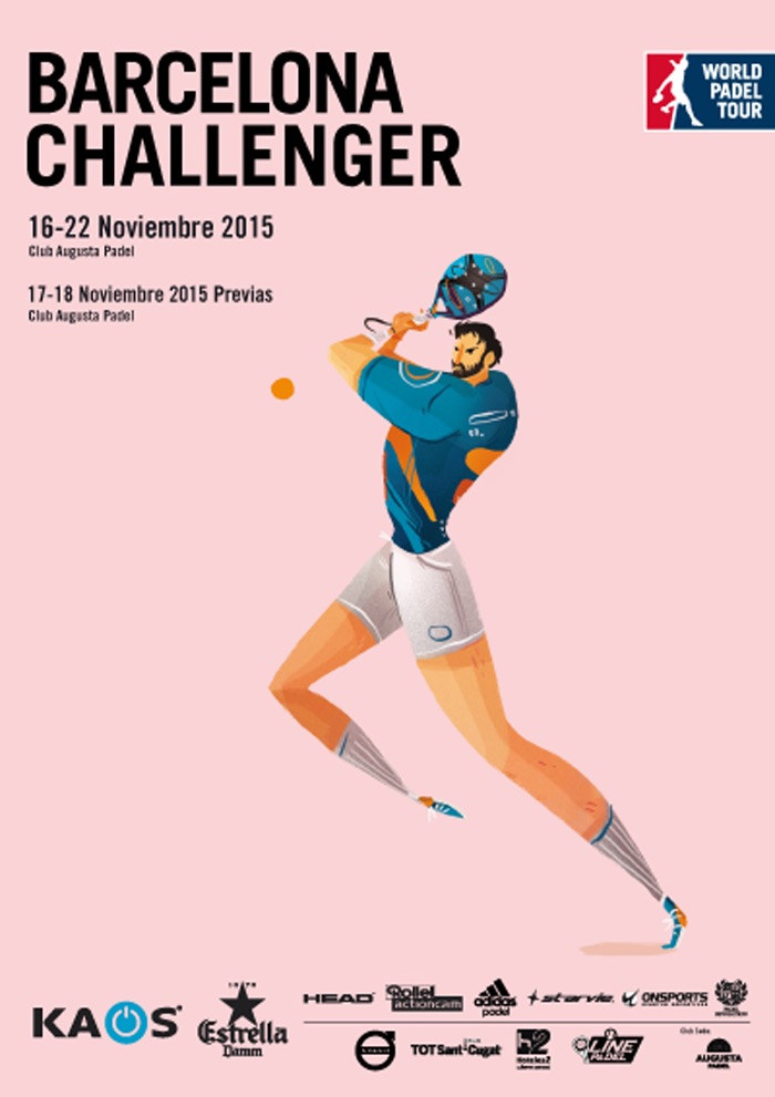 Cuadros y horarios World Padel Tour Barcelona Challenger 2015