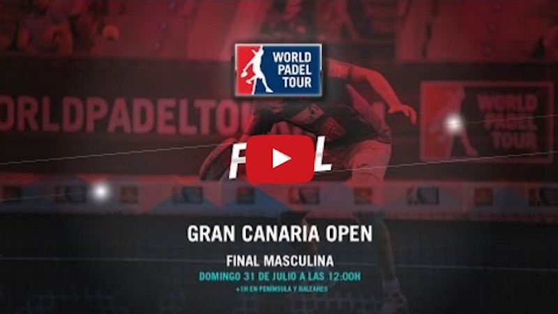 Final World Padel Tour Gran Canaria 2016 en directo y online