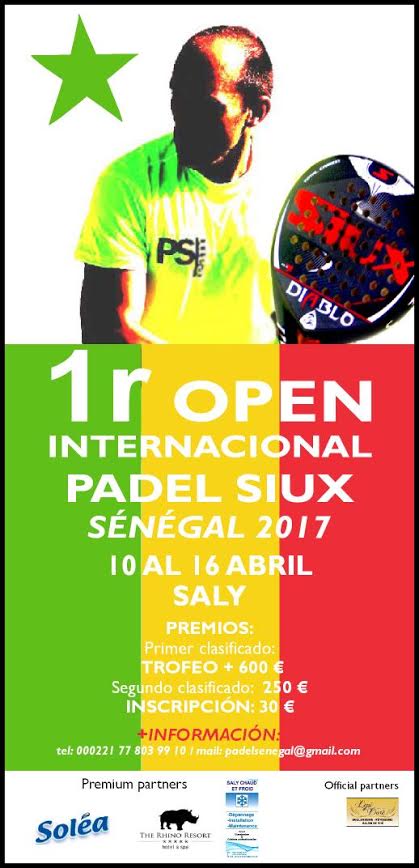 Open Senegal I Open Internacional de Padel Siux Senegal