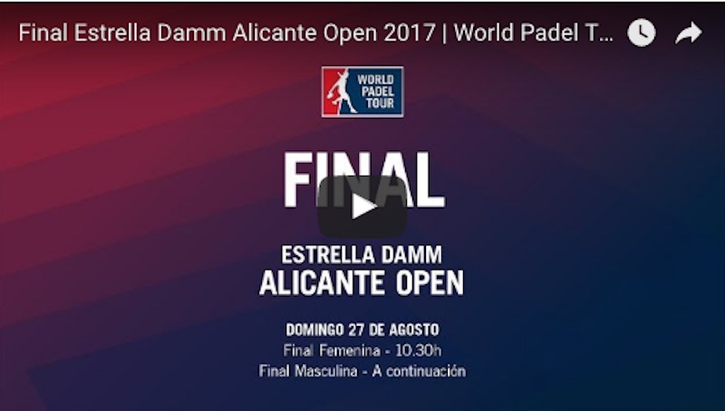 Final Alicante 2017 online Bela - Lima y Mapi - Majo S. Alayeto, campeones del Estrella Damm Alicante Open 2017