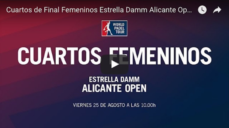 Cuartos femeninos WPT Alicante 2017 online