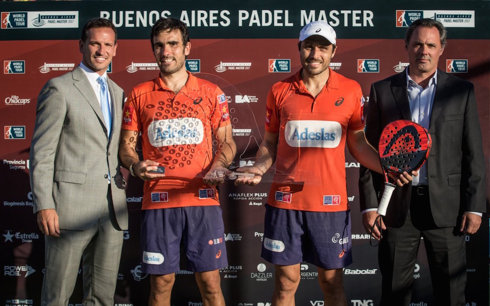 Campeones Buenos Aires 2017 Los Nº1, Bela-Lima, se coronaron en el Buenos Aires Padel Master 2017