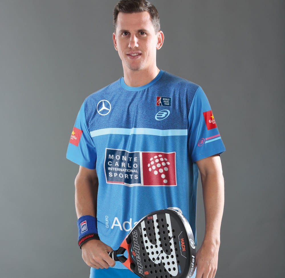 Paquito Navarro 2018 ¿Con qué camisetas compiten los jugadores del World Padel Tour?