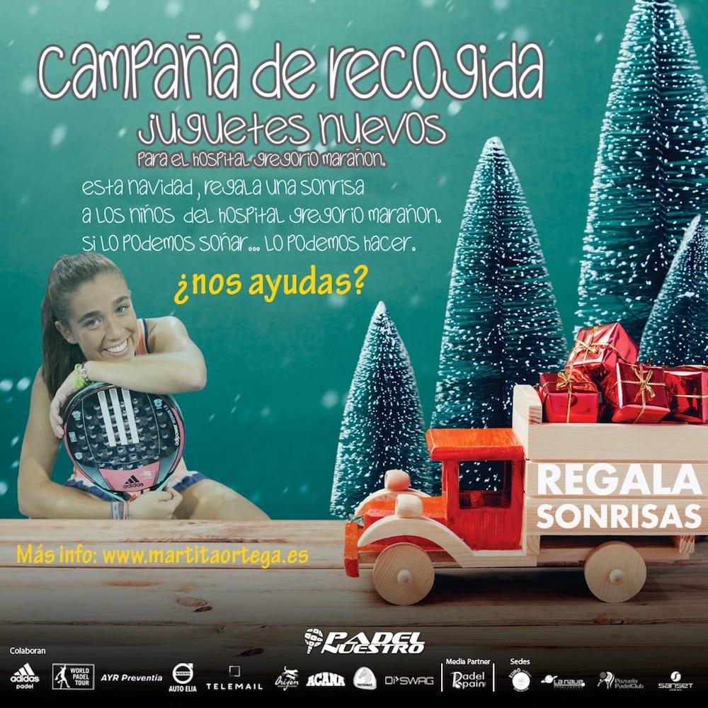 campaña juguetes martita ortega padelnuestro “Regala Sonrisas”, una campaña de Marta Ortega para recoger juguetes para niños hospitalizados  