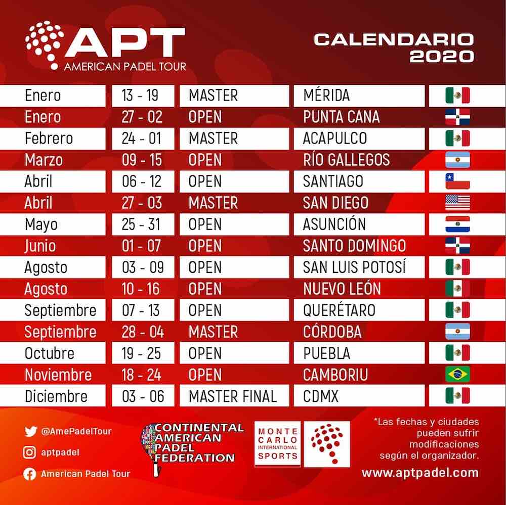 APT American Padel Tour se estrena en la cuna del pádel